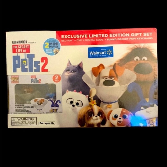 The Secret Life Of Pets Exclusive Ltd Ed Bluray•DVD•Digital Code•